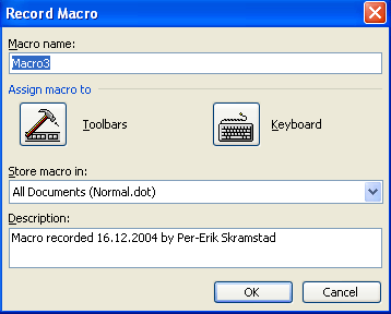 Makro i Word